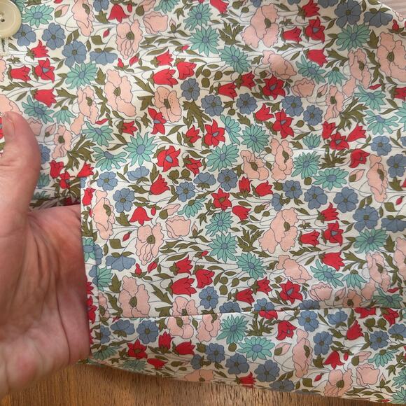 J. Crew Liberty Campbell Floral Cotton Blazer, Spring Career Wear, size 8 - Picture 7 of 13